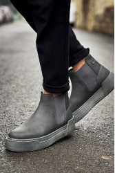 Mens Boots - Anthracite - 069