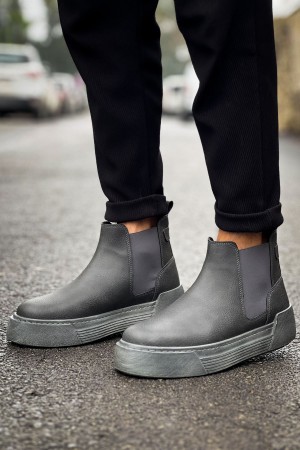 Mens Boots - Anthracite - 069