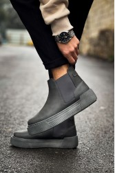 Mens Boots - Anthracite - 069