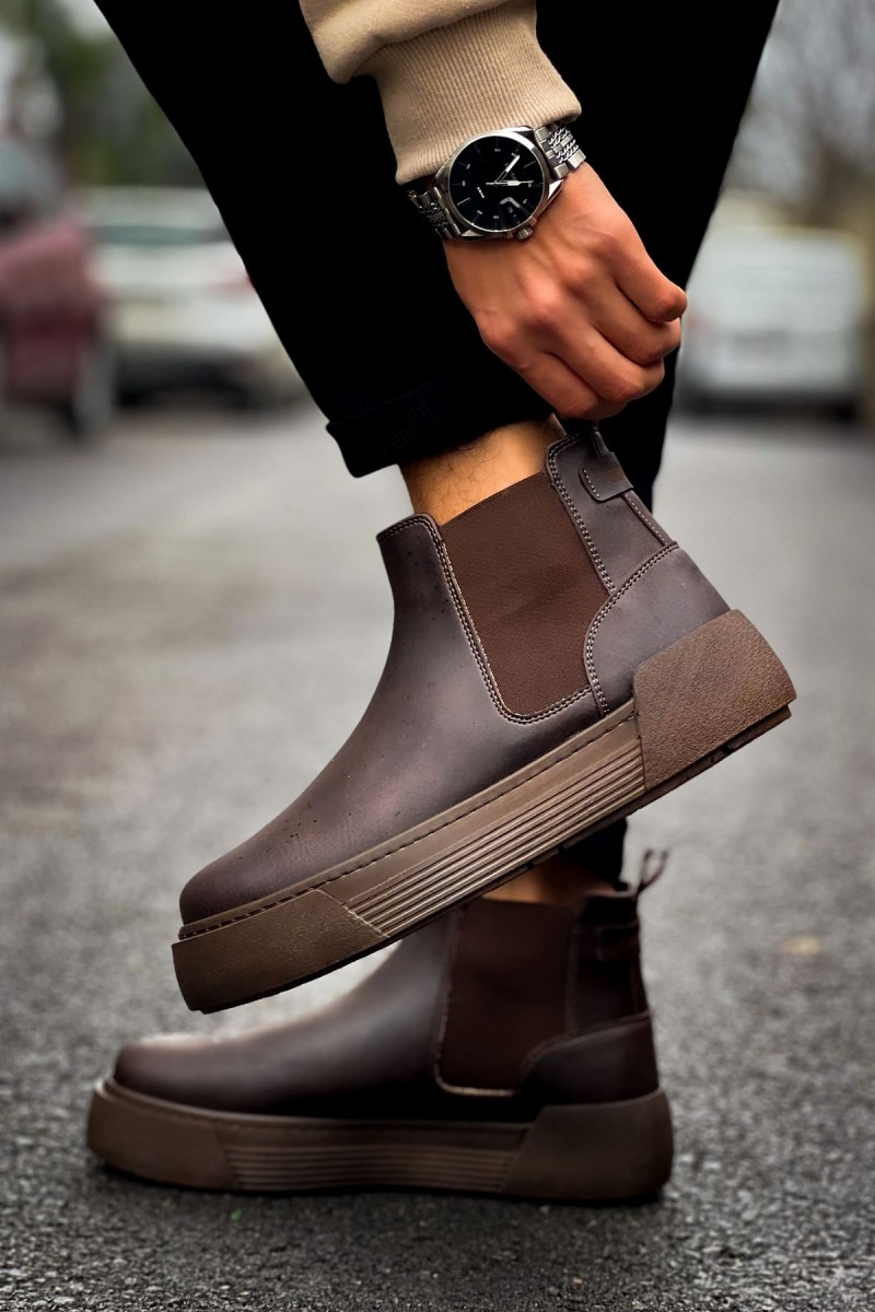 Mens Boots - Brown - 069