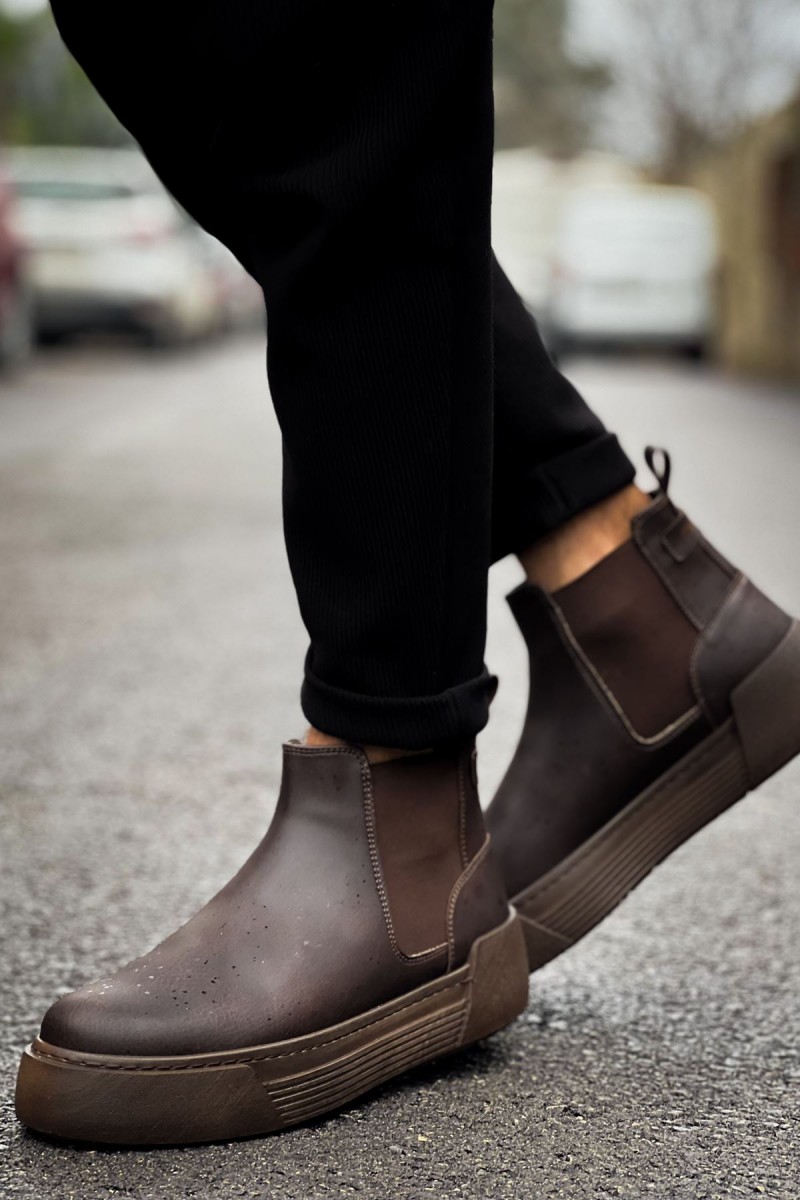 Mens Boots - Brown - 069