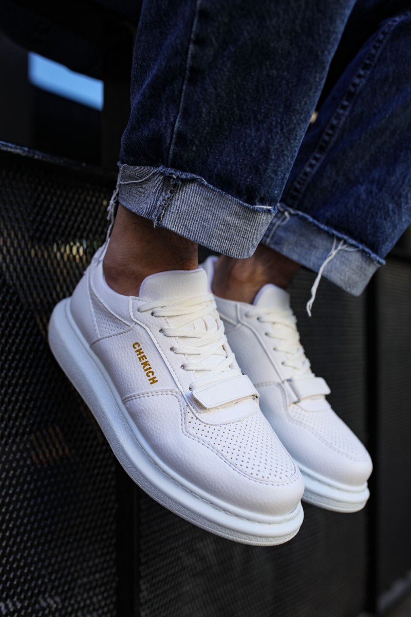 Mens Sneakers - White - 073
