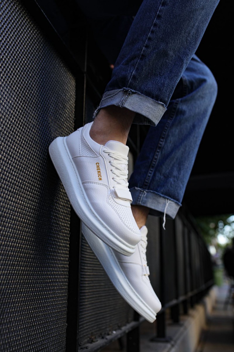 Mens Sneakers - White - 073