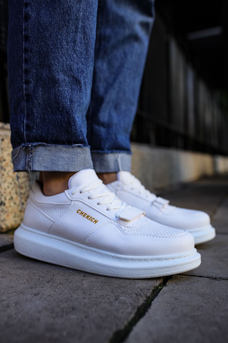 Mens Sneakers - White - 073