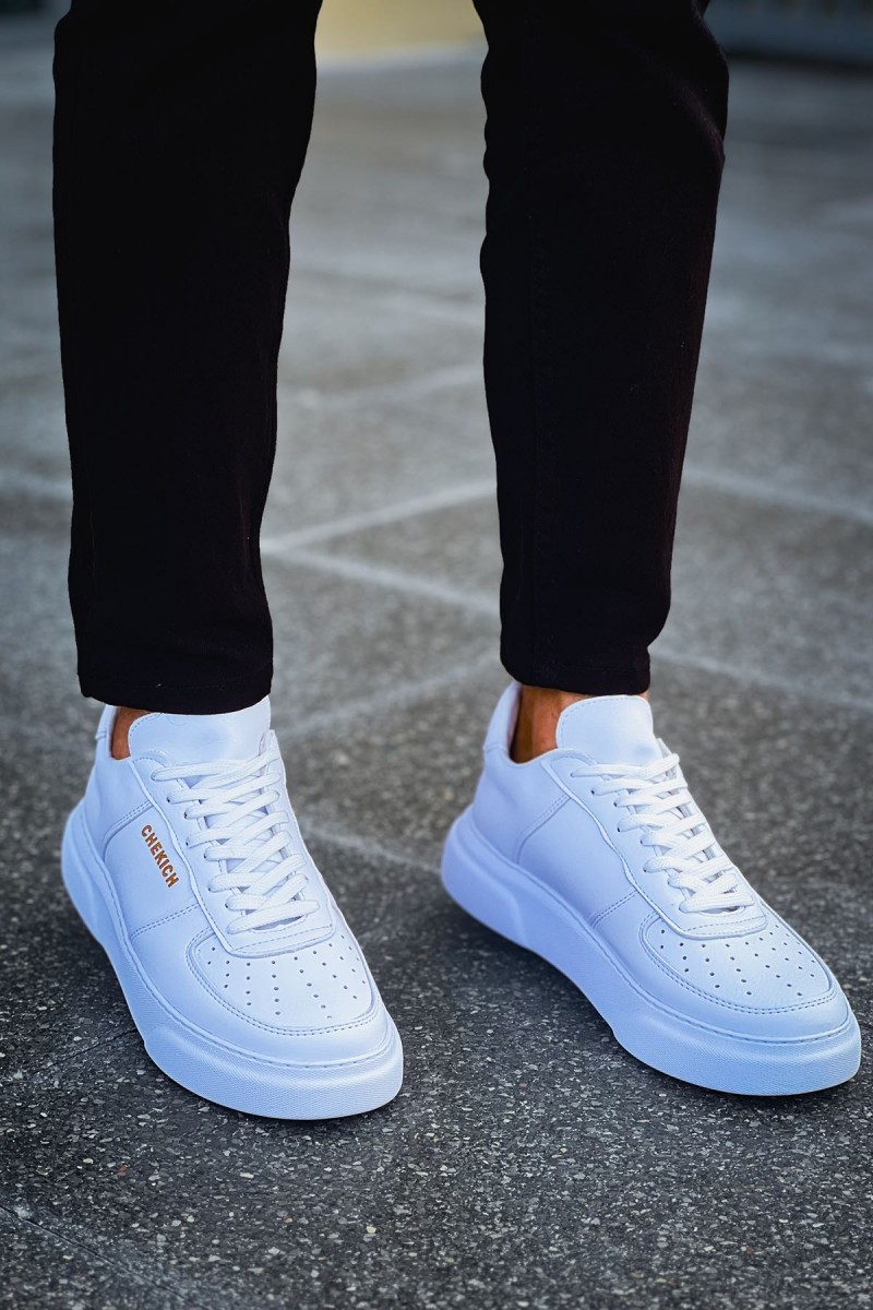 Mens Sneakers - White - 087