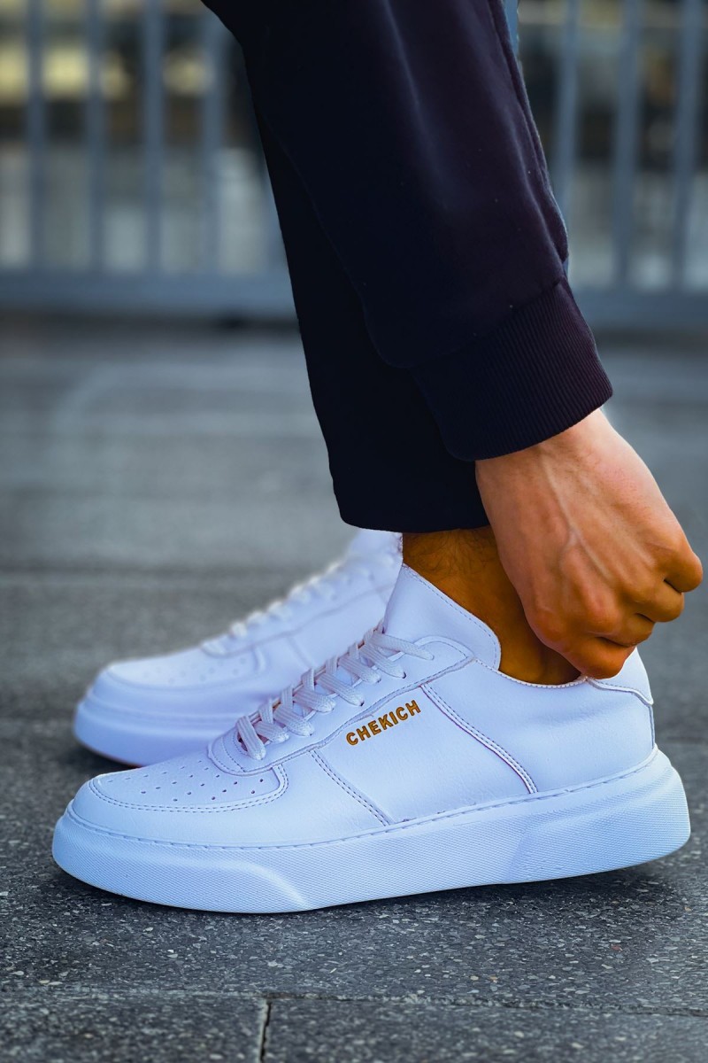 Mens Sneakers - White - 087