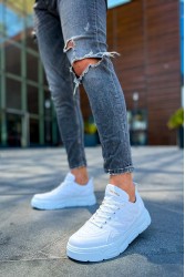 Mens Sneakers - White - 105