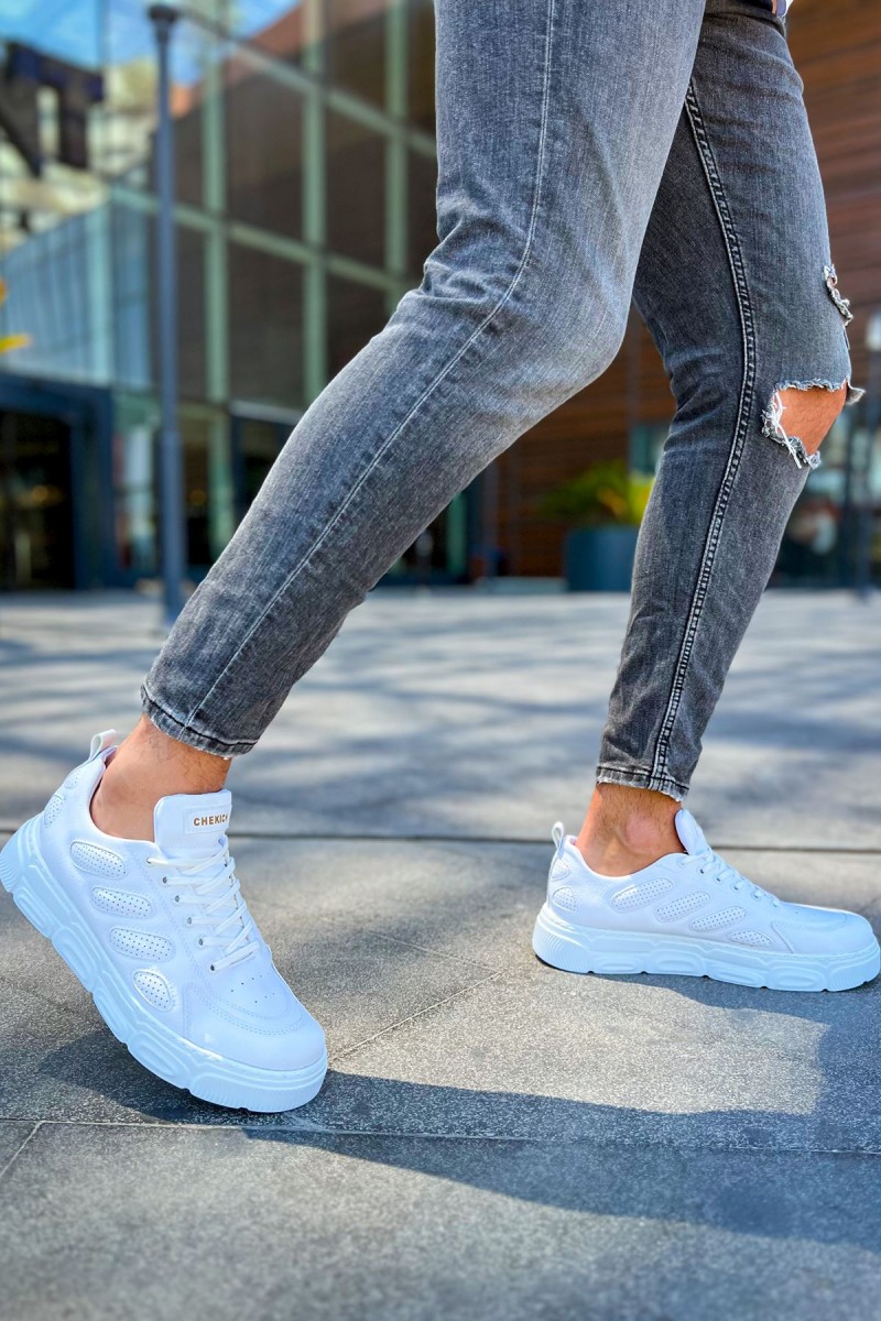Mens Sneakers - White - 105