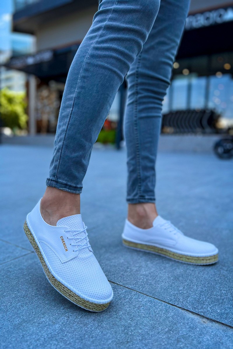 Mens Sneakers - White - 117
