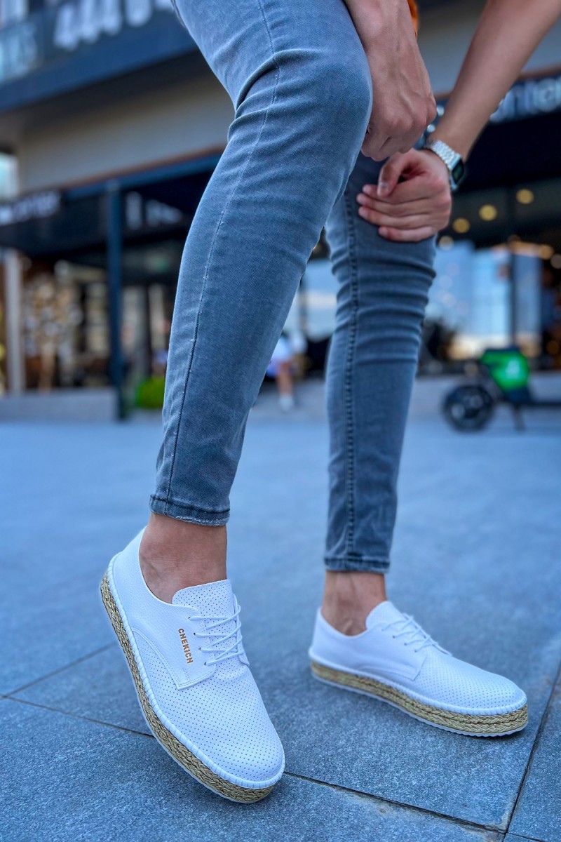 Mens Sneakers - White - 117