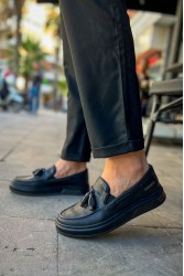 Mens Classic Shoes - Black - 127