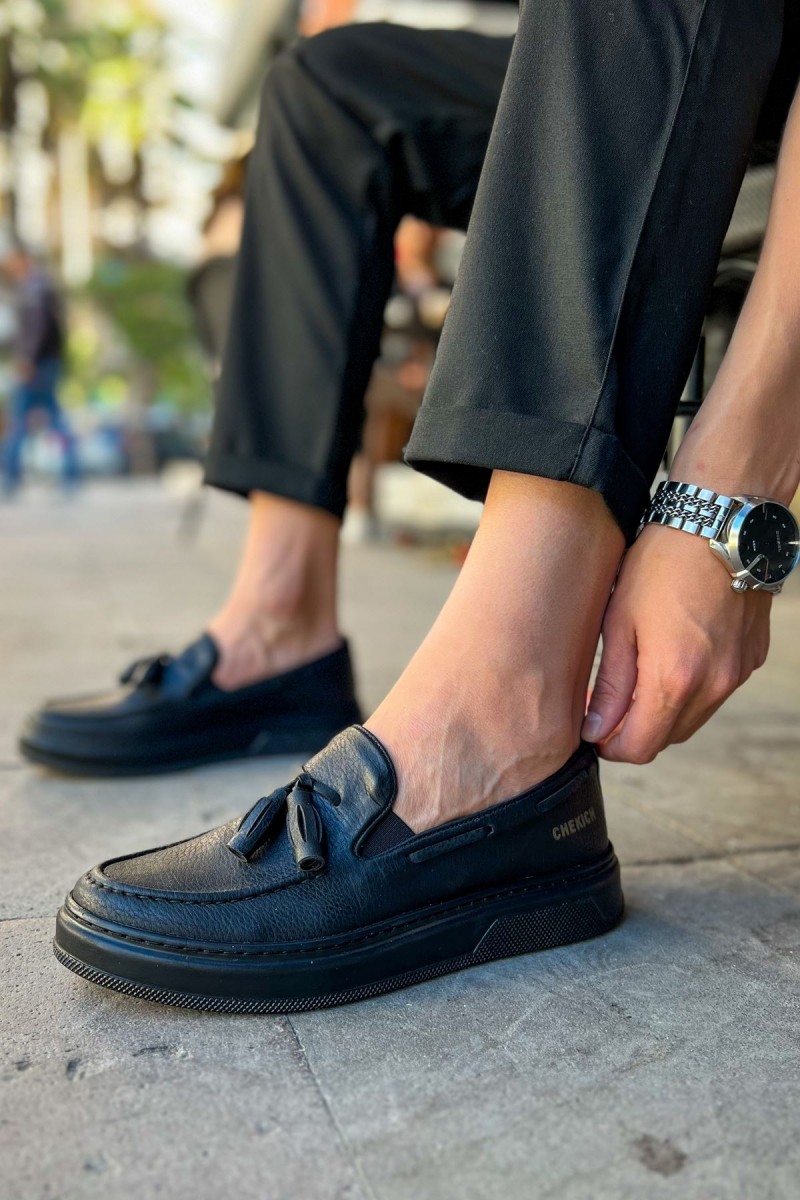Mens Classic Shoes - Black - 127