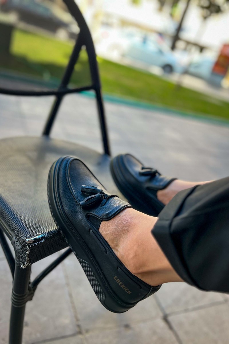 Mens Classic Shoes - Black - 127