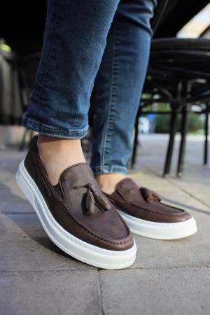 Mens Classic Shoes - Tan - 127
