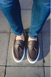 Mens Classic Shoes - Tan - 127