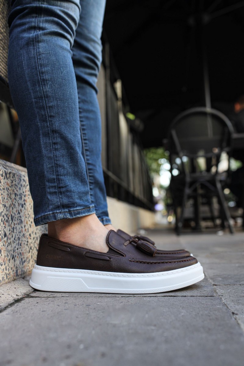 Mens Classic Shoes - Tan - 127