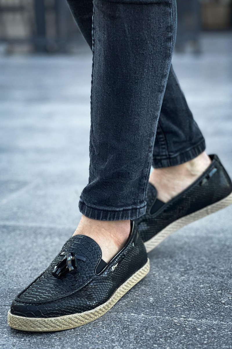 Mens Loafer - Black - 141
