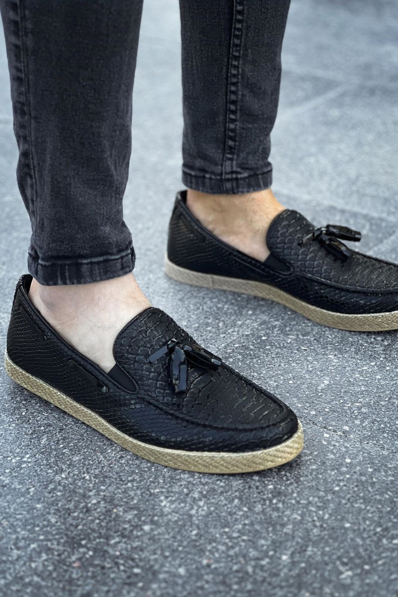 Mens Loafer - Black - 141