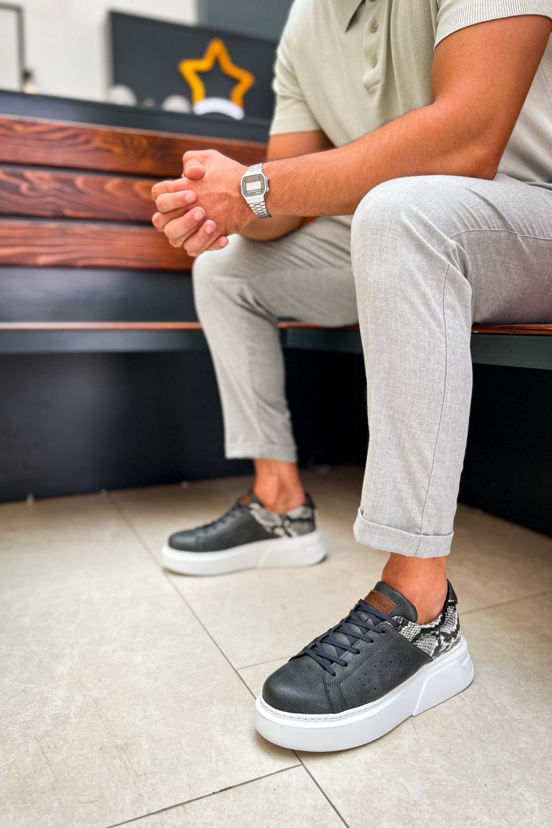 Mens Sneakers - Anthracite - 145