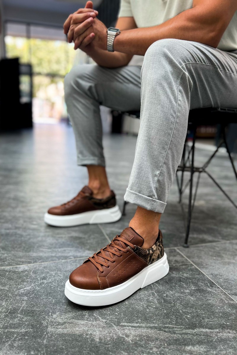 Mens Sneakers - Tan - 145