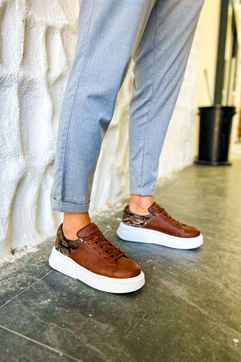 Mens Sneakers - Tan - 145
