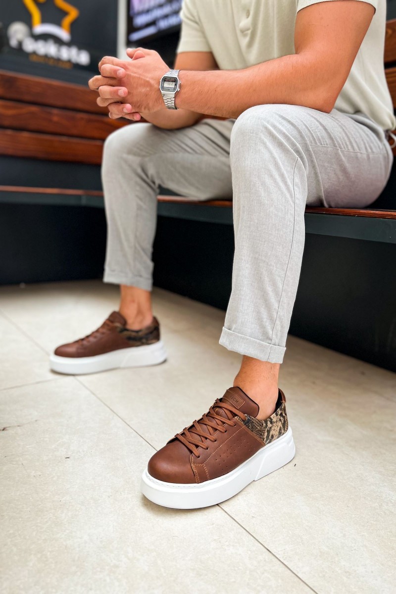 Mens Sneakers - Tan - 145