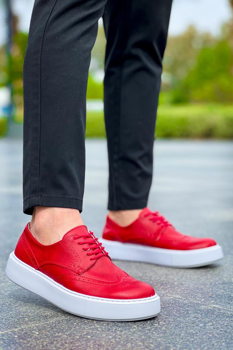 Mens Sneakers - Red - 149