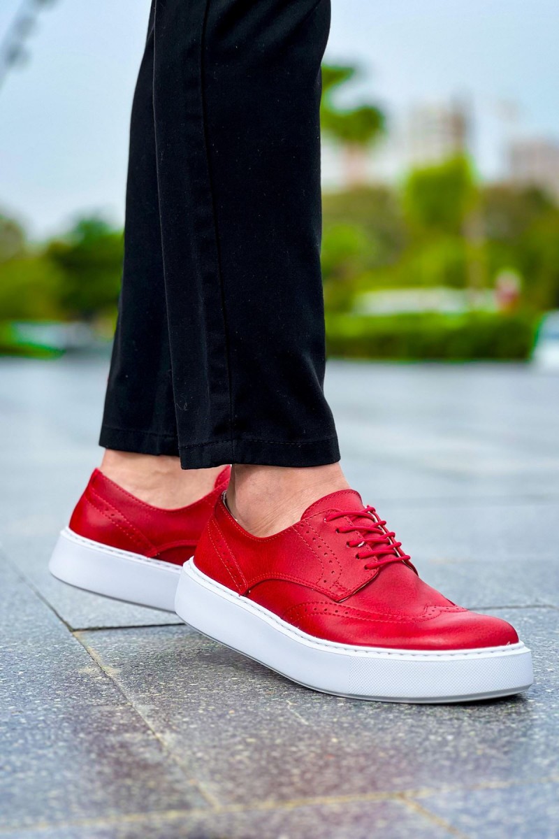 Mens Sneakers - Red - 149