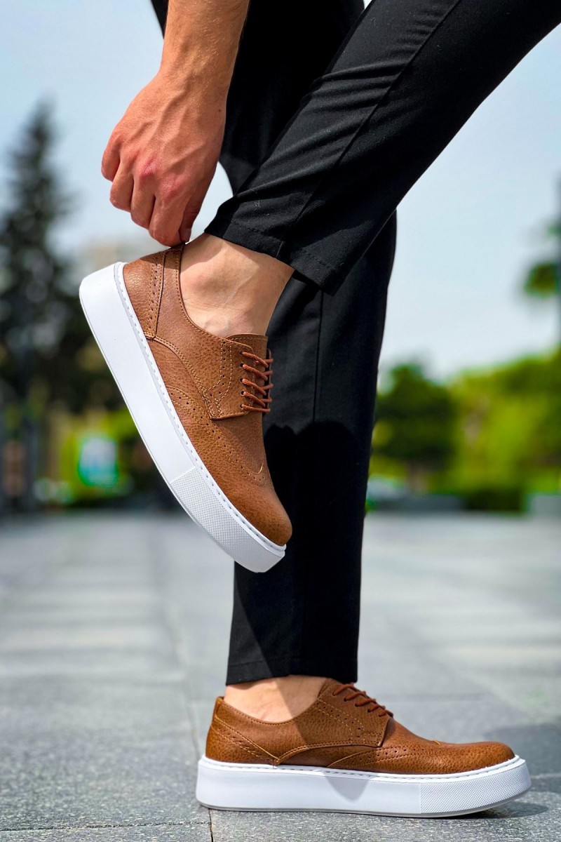 Mens Sneakers - Tan - 149