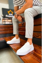 Mens Sneakers - White - 153