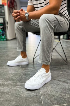 Mens Sneakers - White - 153