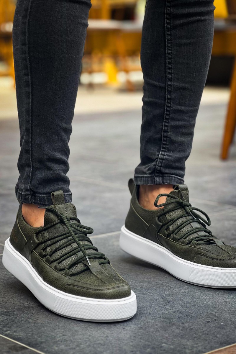 Mens Sneakers - Khaki - 159