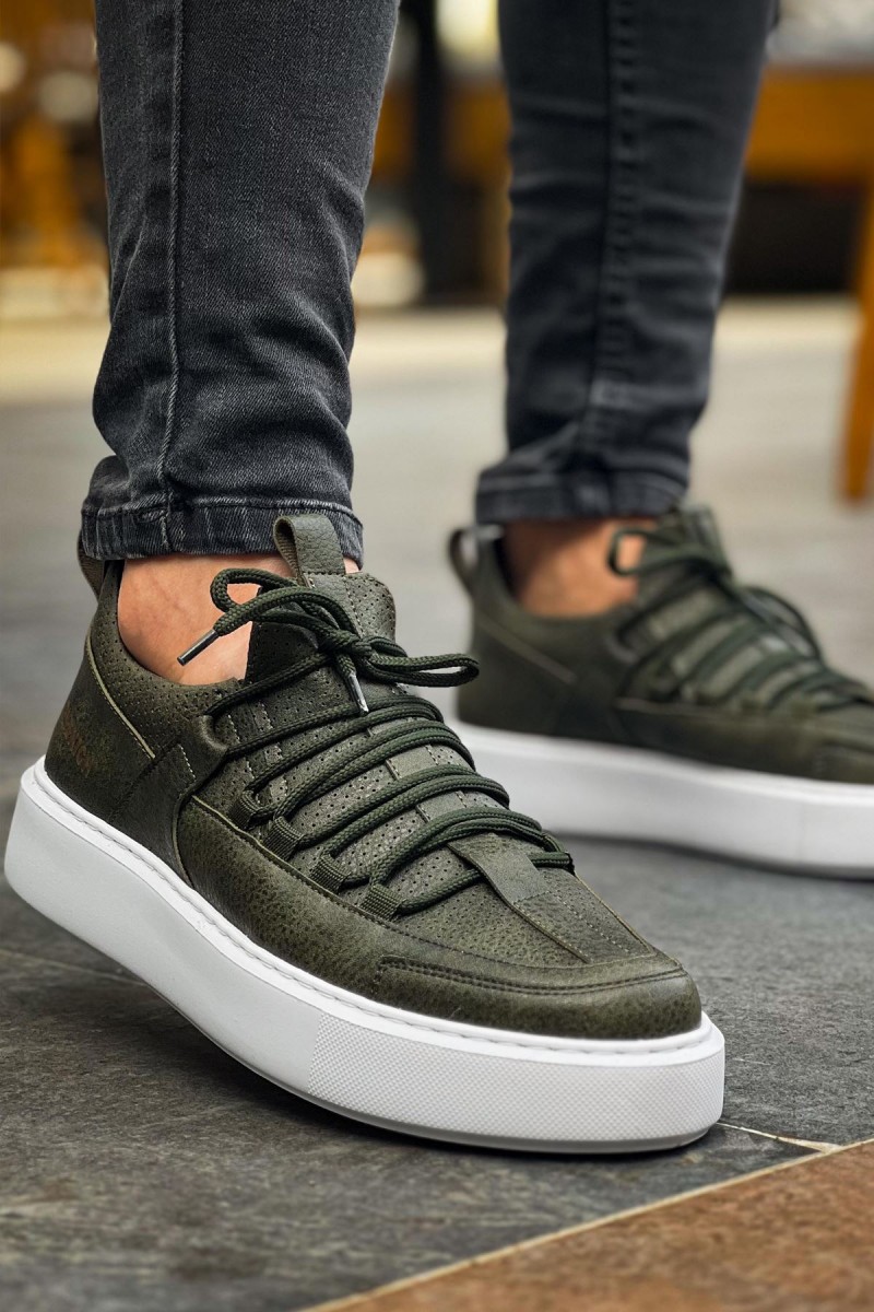 Mens Sneakers - Khaki - 159