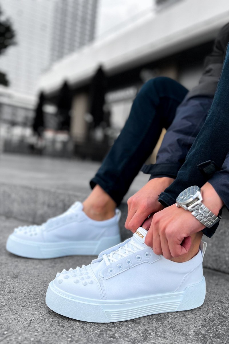 Mens Sneakers - White - 169