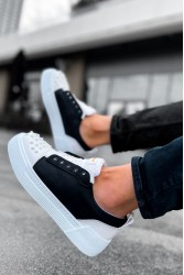 Mens Sneakers - White Black - 169