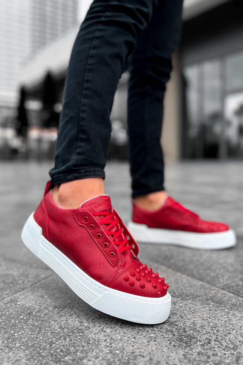 Mens Sneakers - Red - 169