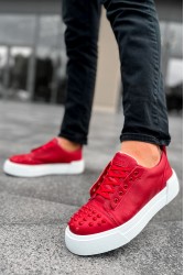 Mens Sneakers - Red - 169