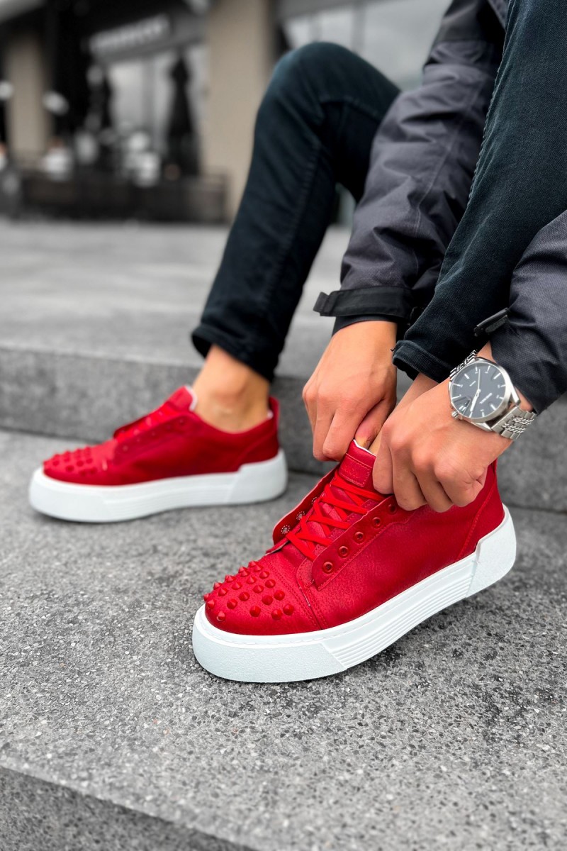 Mens Sneakers - Red - 169