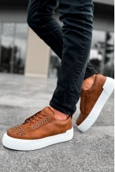 Mens Sneakers - Tan - 169