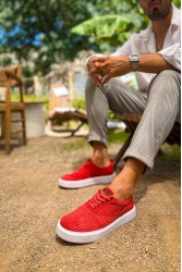 Mens Sneakers - Red - 173