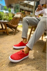 Mens Sneakers - Red - 173