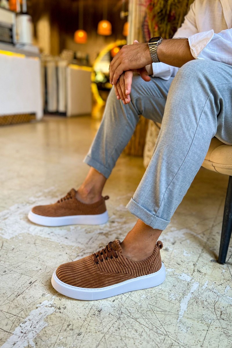 Mens Sneakers - Tan - 173
