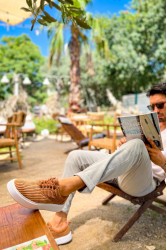 Mens Sneakers - Tan - 173