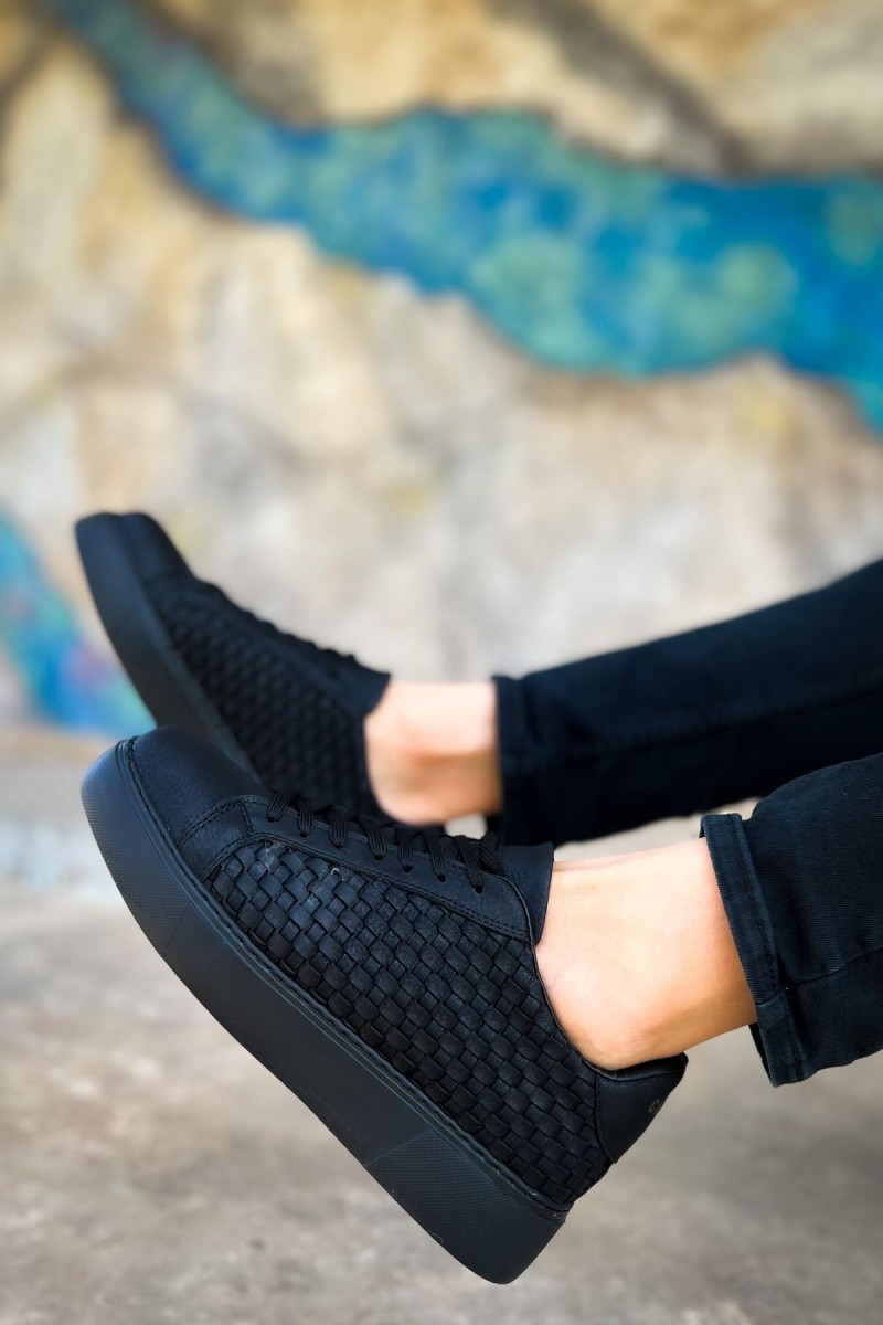 Mens Sneakers - Black - 203