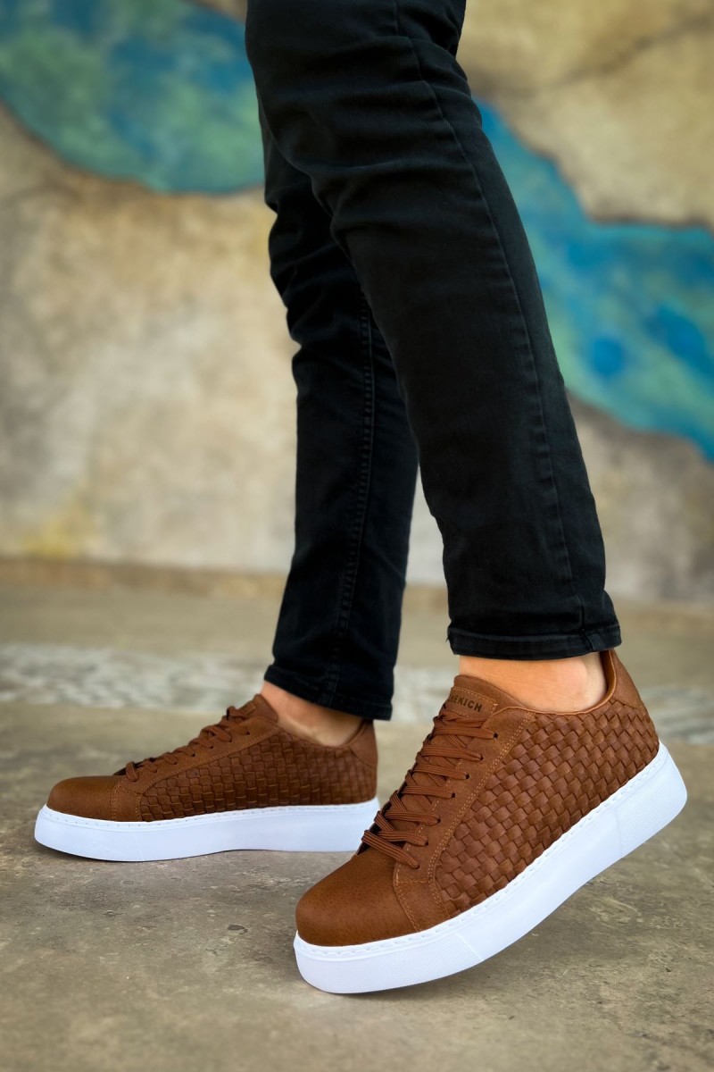 Mens Sneakers - Tan - 203