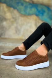 Mens Sneakers - Tan - 203