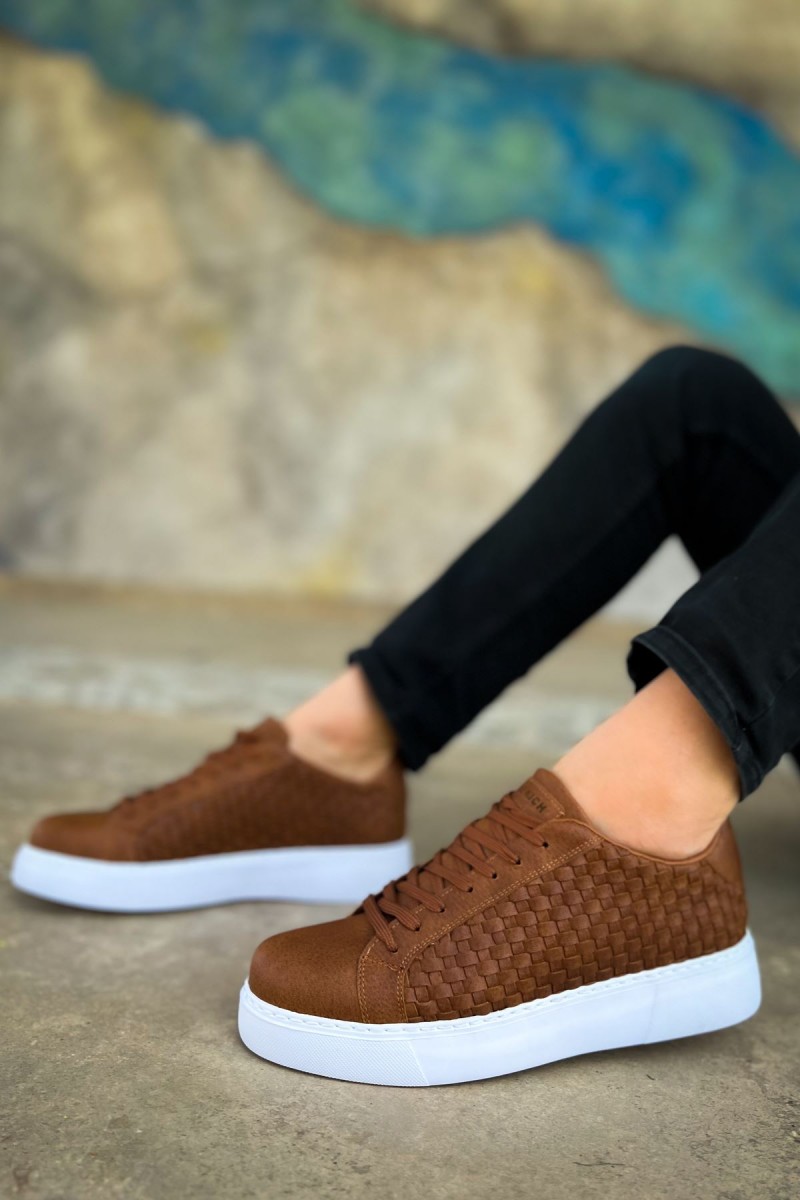 Mens Sneakers - Tan - 203