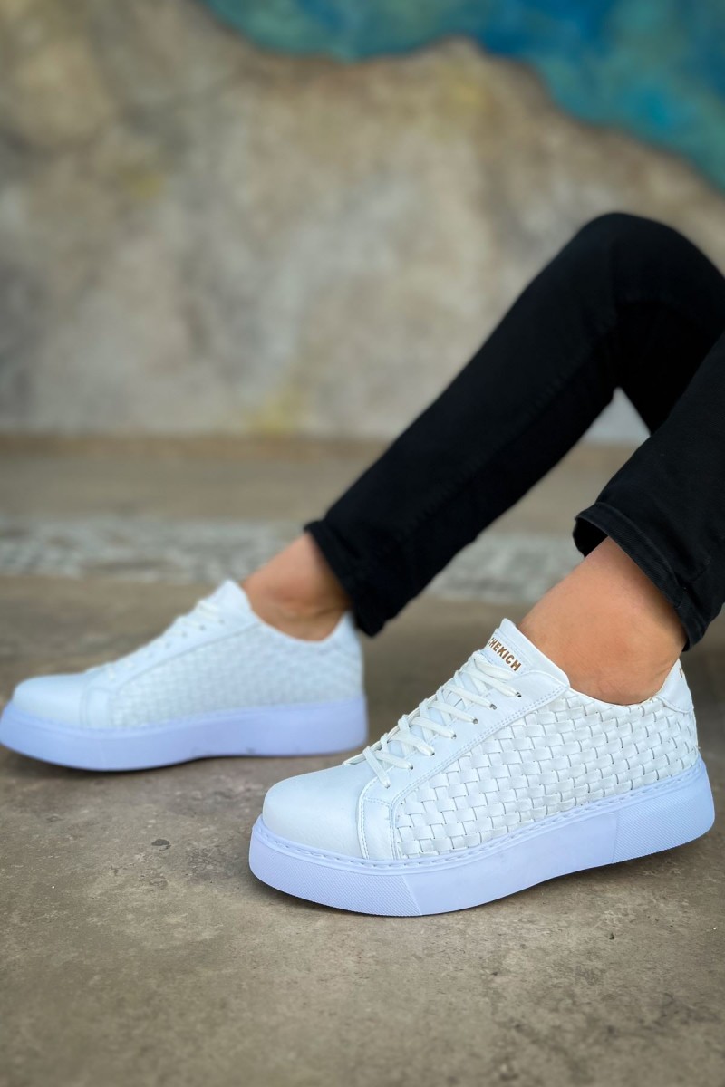 Mens Sneakers - White - 203