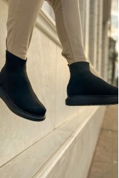 Mens High Top Sneakers - Black - 207