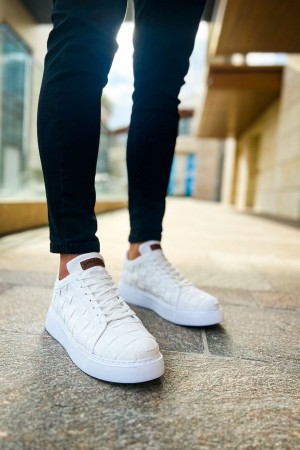 Mens Sneakers - White - 209